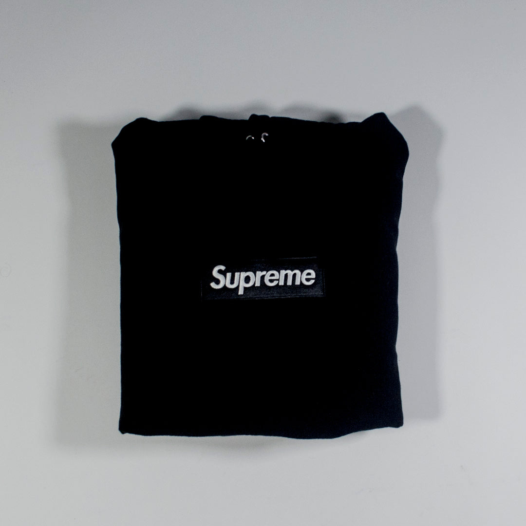 Supreme Box Logo Hooded Sweatshirt Black (FW23)