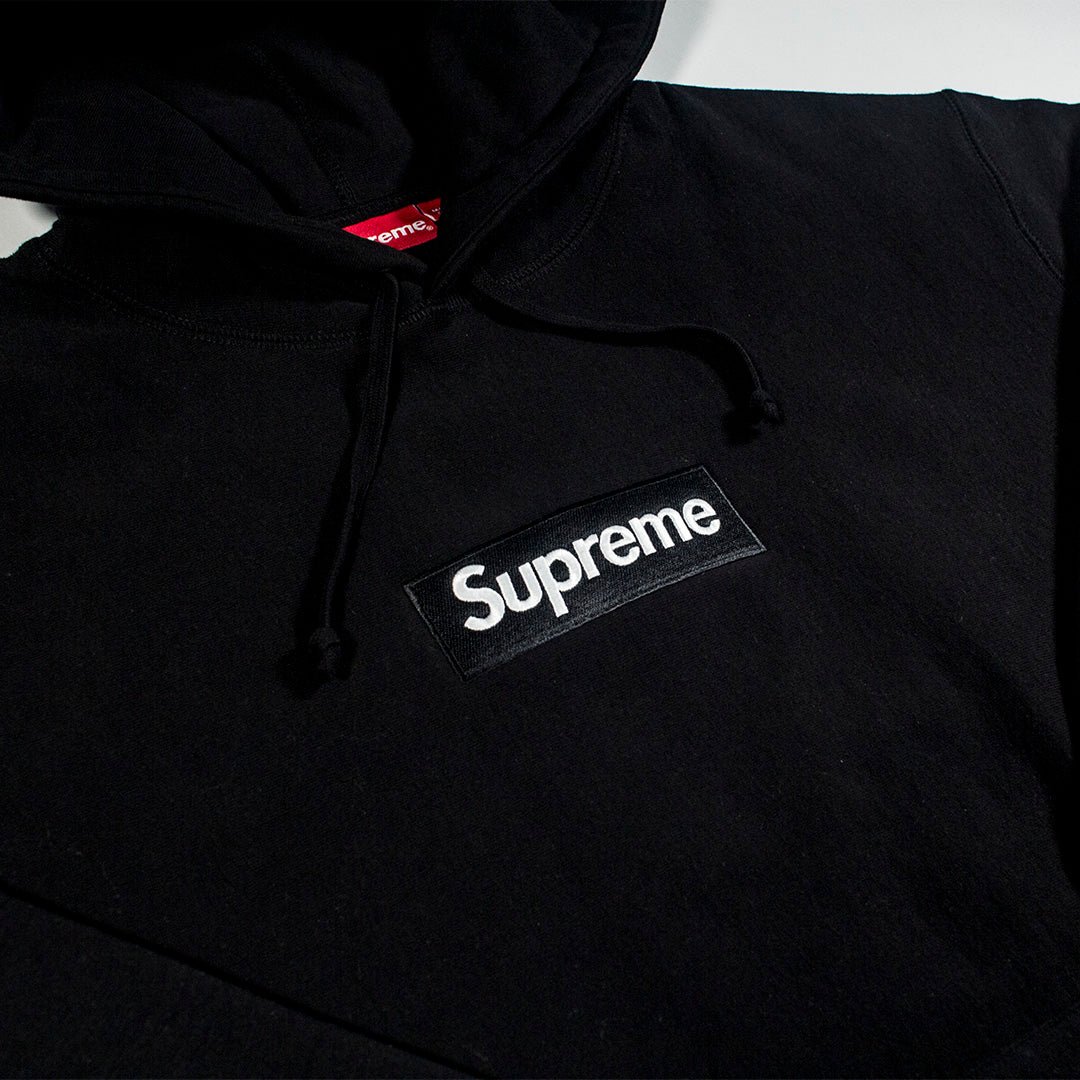 Supreme Box Logo Hooded Sweatshirt Black (FW23)
