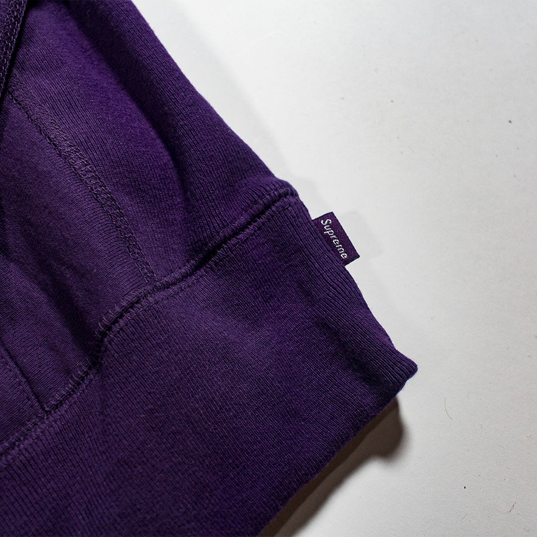 Supreme Box Logo Hooded Sweatshirt Purple (FW23)
