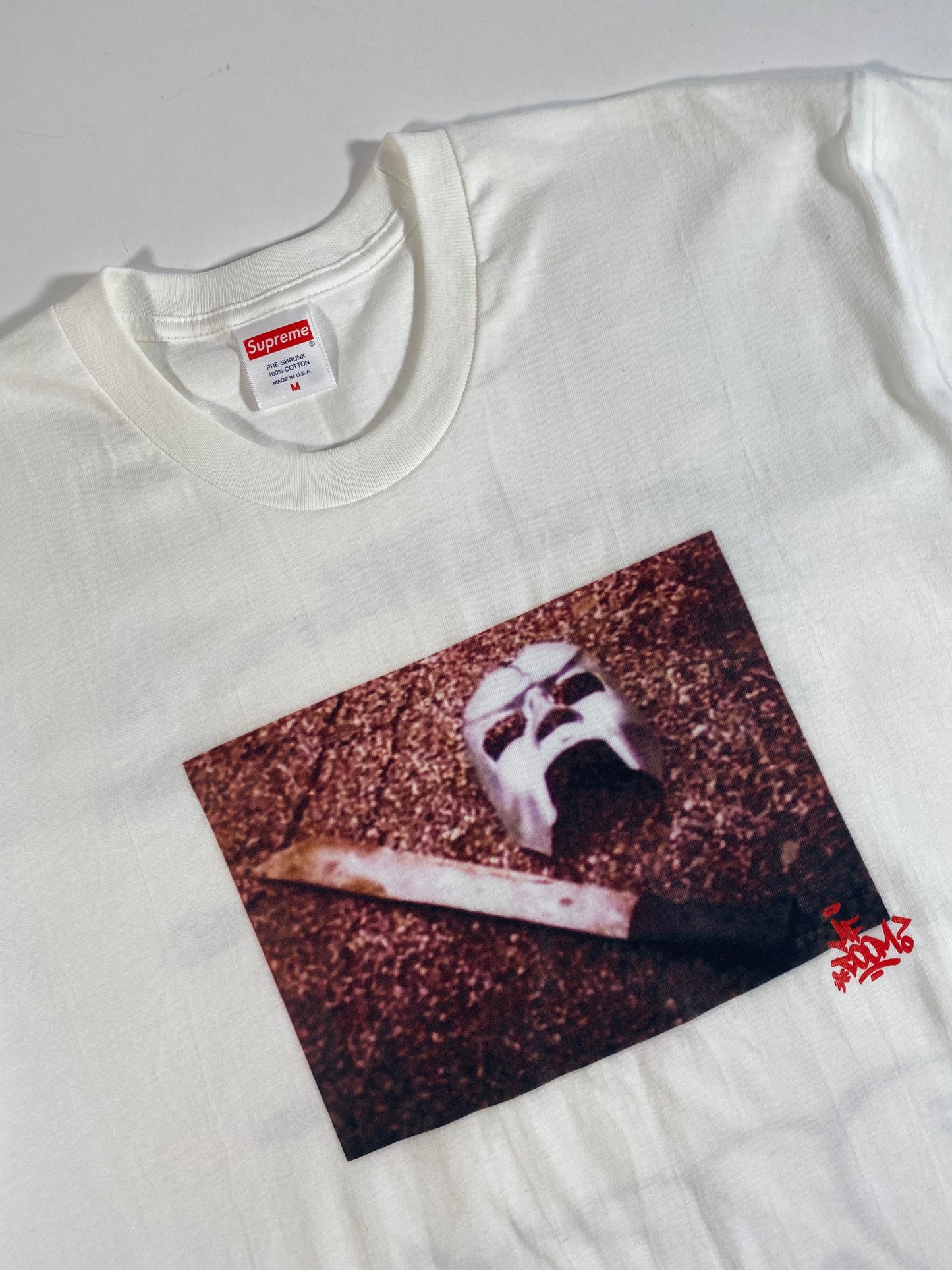 Supreme MF Doom Tee White
