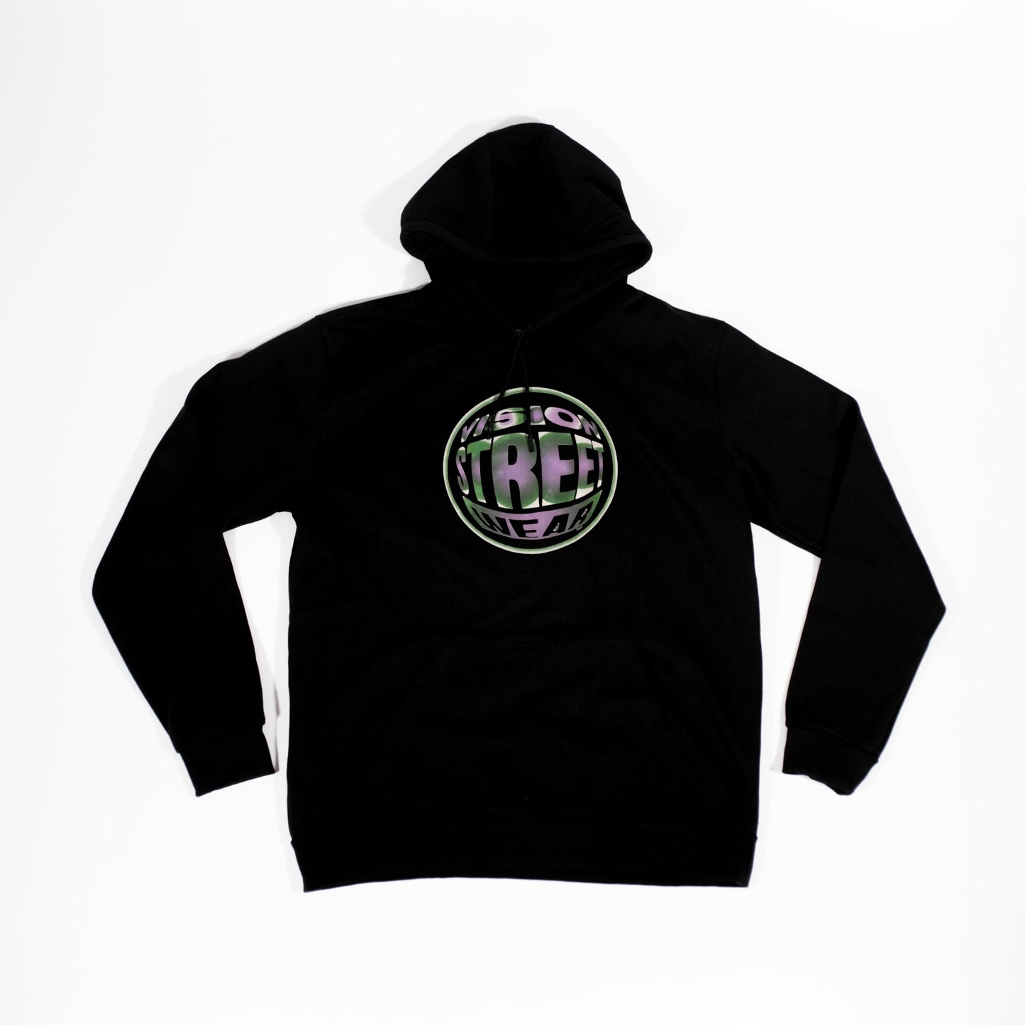 Vision Street Wear Fisheye Hoodie Black