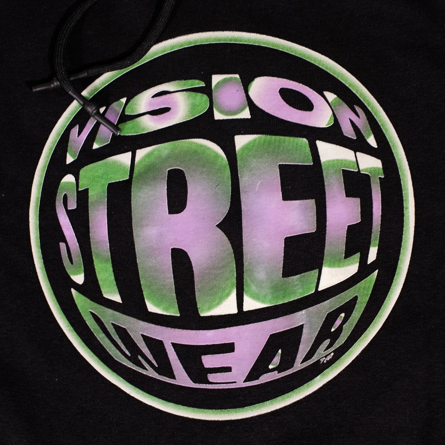 Vision Street Wear Fisheye Hoodie Black