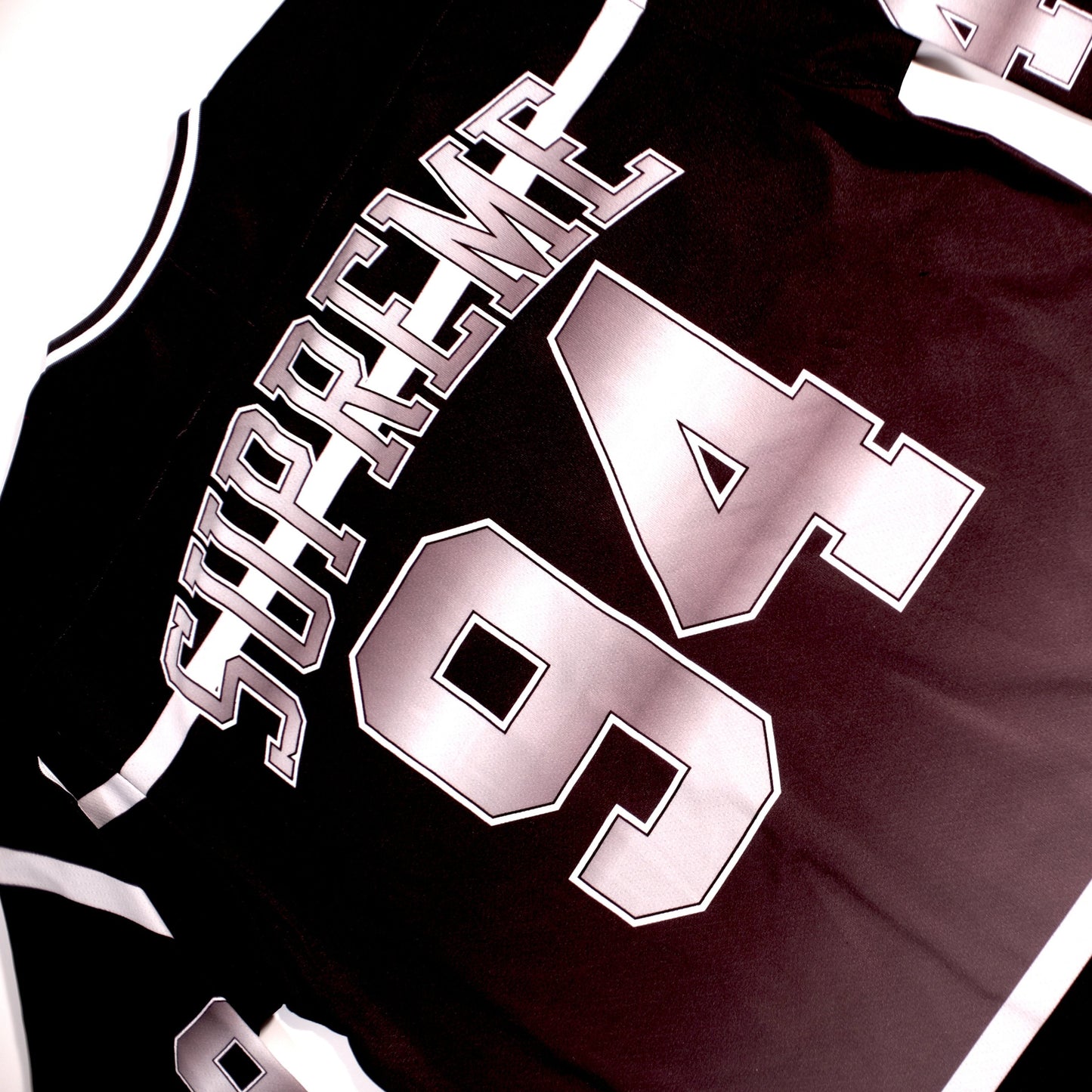 Supreme Bones Hockey Jersey Black