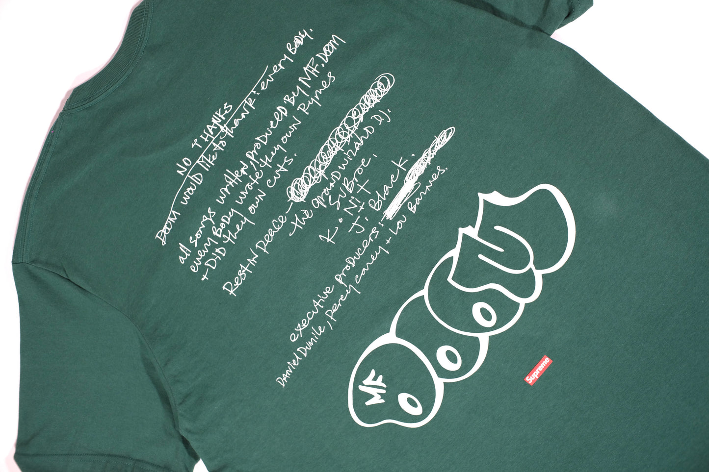 Supreme MF Doom Tee Green