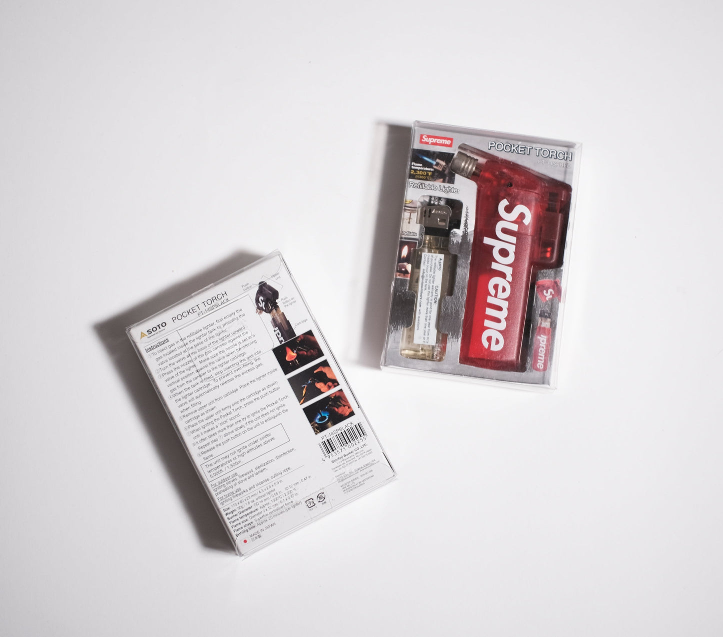Supreme Soto Pocket Torch Red