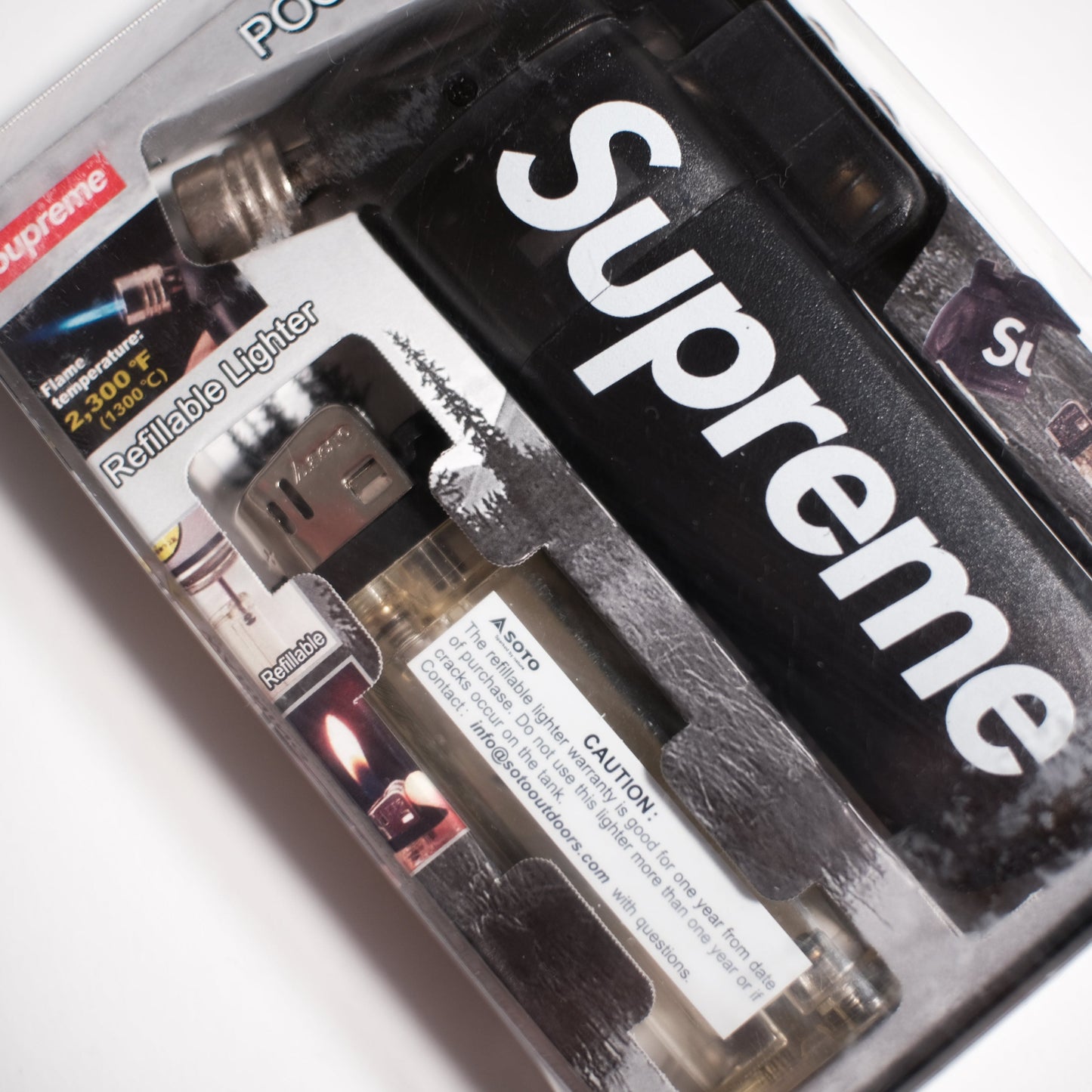 Supreme Soto Pocket Torch Black