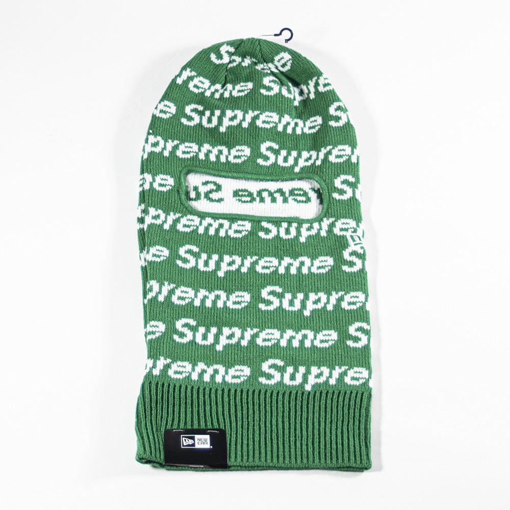 Supreme New Era Repeat Balaclava Green
