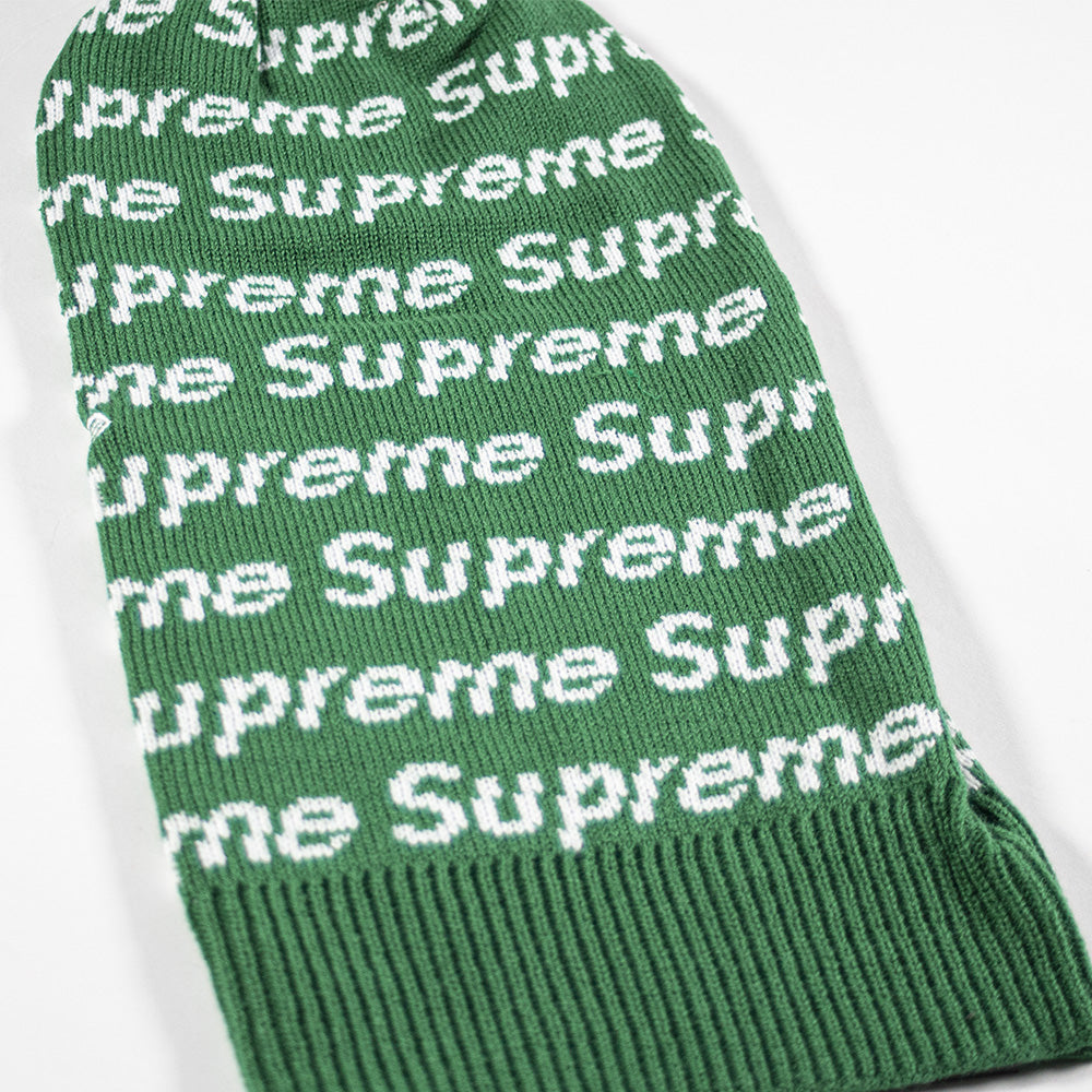 Supreme New Era Repeat Balaclava Green