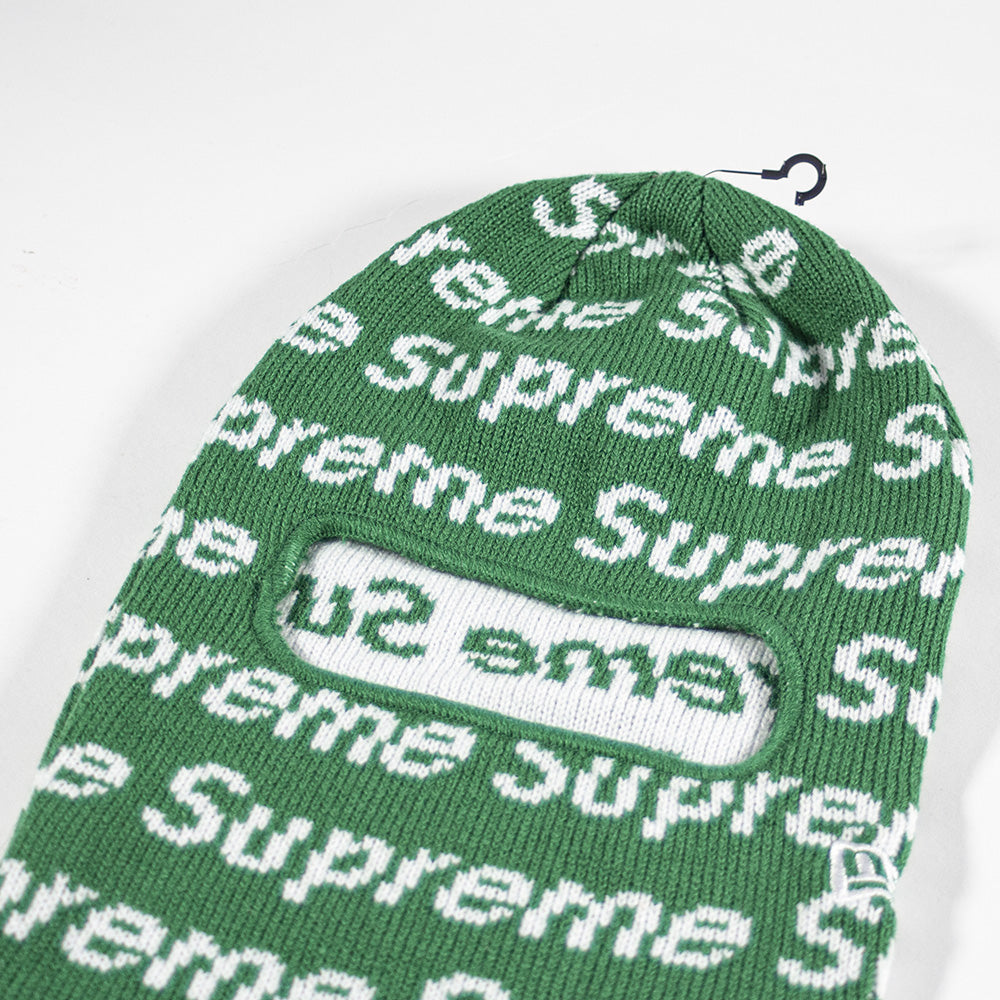 Supreme New Era Repeat Balaclava Green