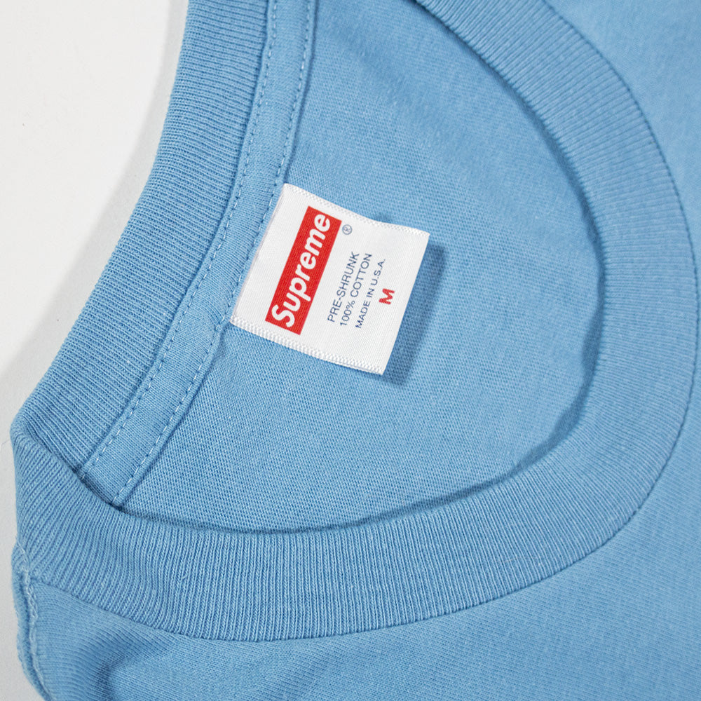 Supreme X Bless Observed in a Dream Tee Light Slate