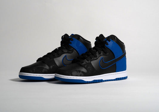 Nike Dunk High SE Camo Black Royal