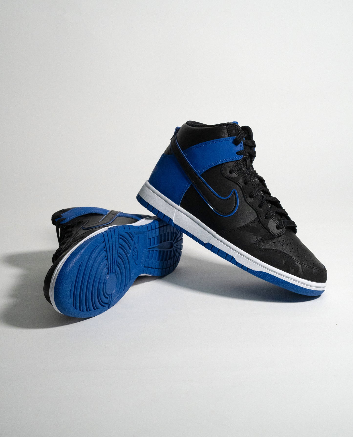 Nike Dunk High SE Camo Black Royal