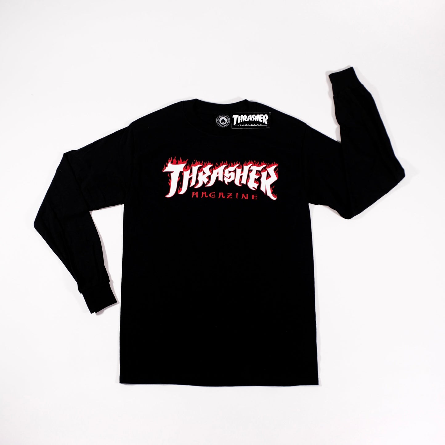 Thrasher Possessed Logo Long Sleeve Black
