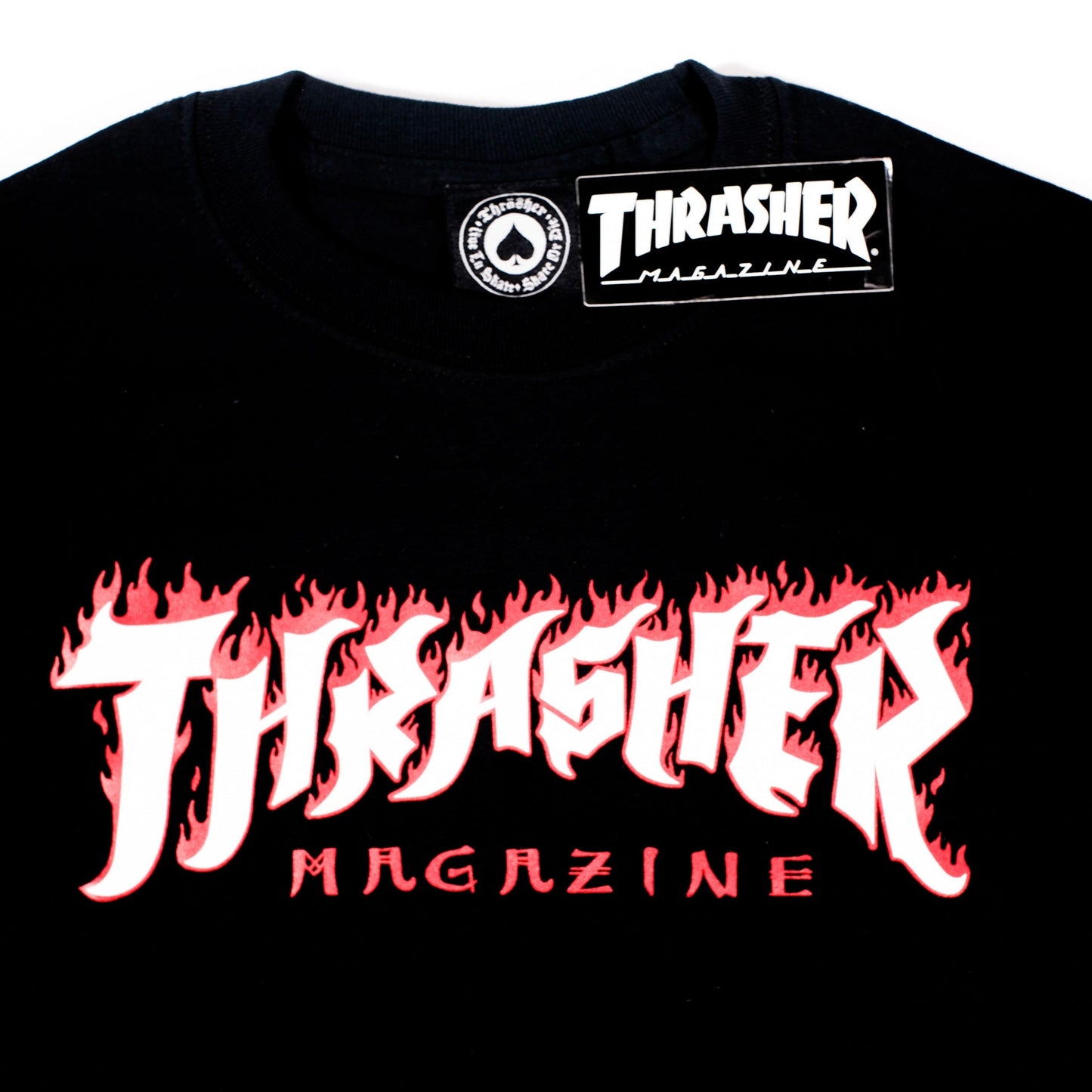 Thrasher Possessed Logo Long Sleeve Black