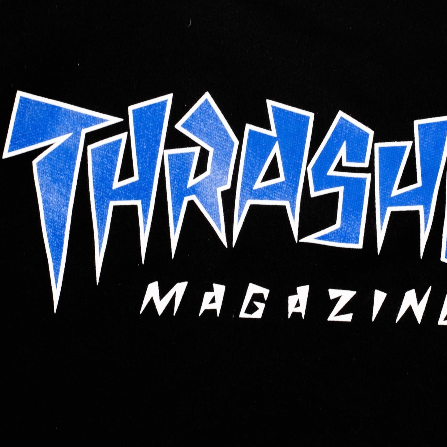 Thrasher Jagged Crew Neck Black