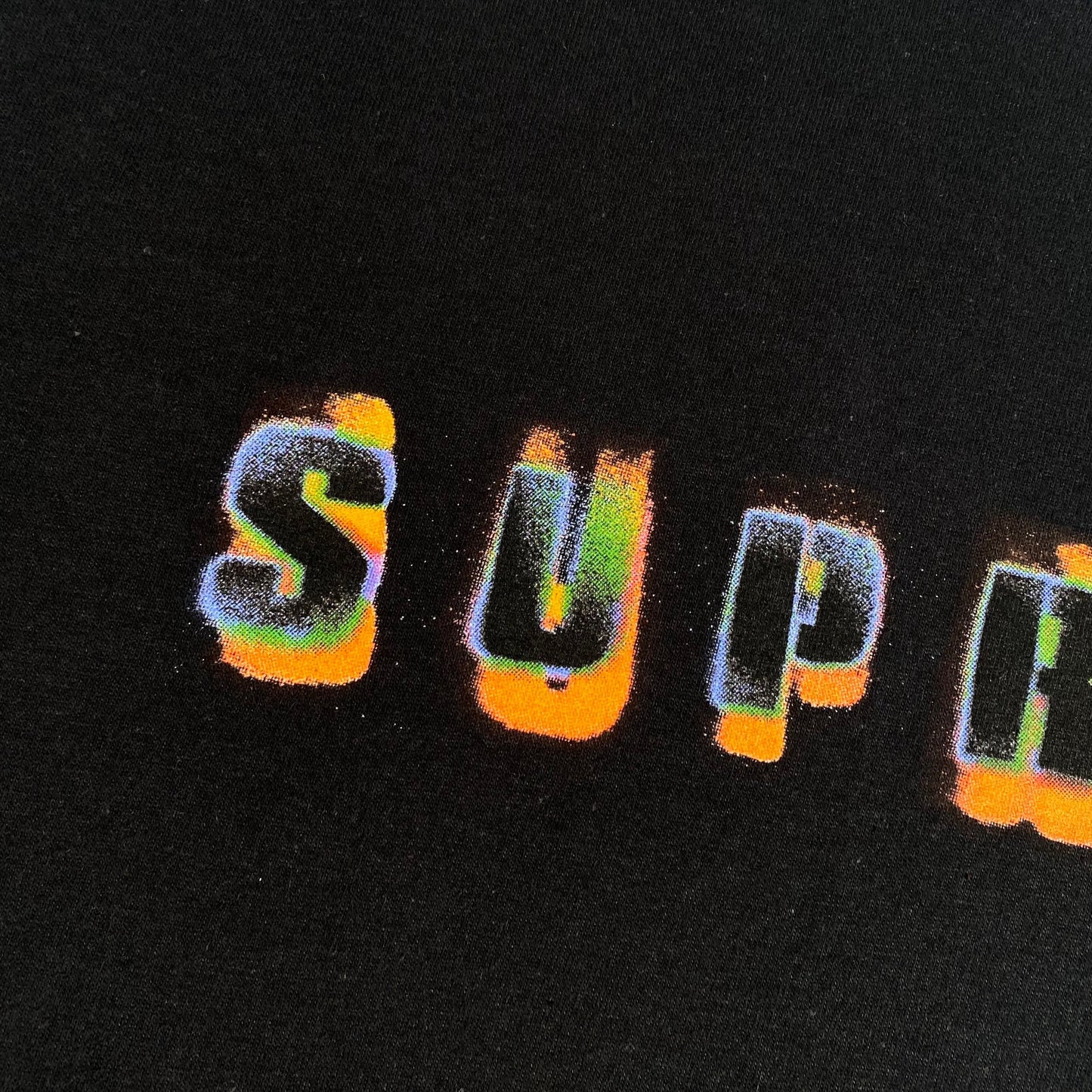 Supreme Stencil Tee Black