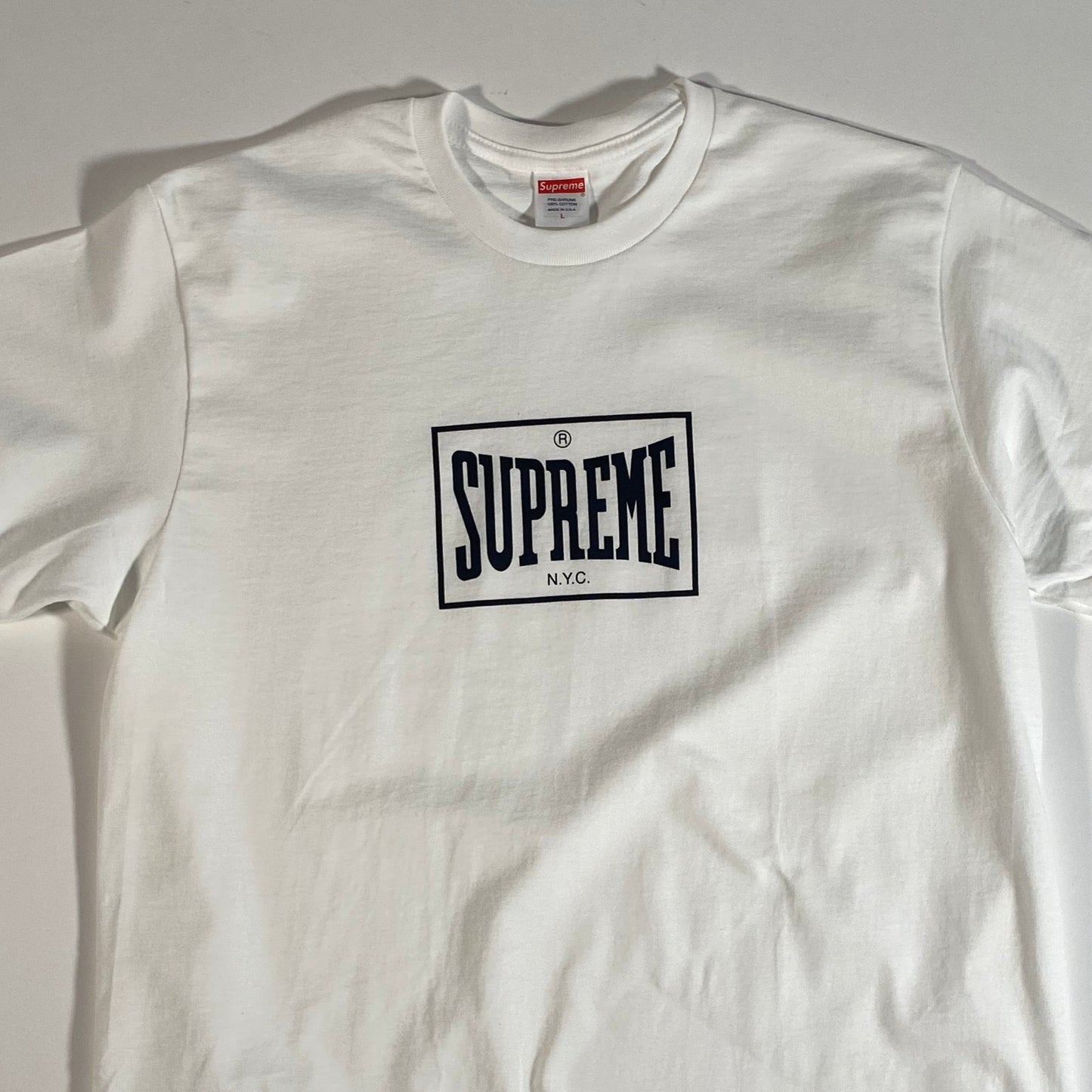 Supreme Warm up Tee White