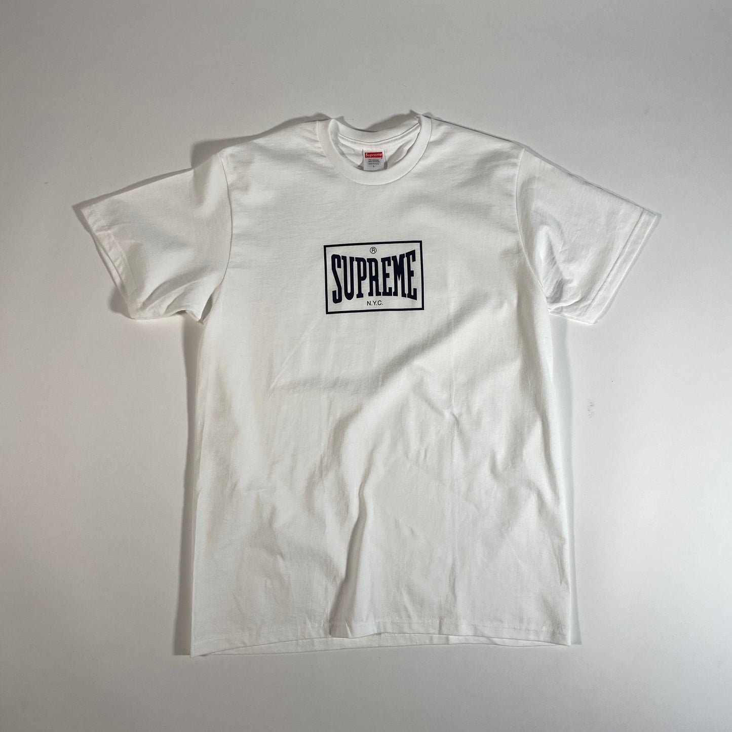 Supreme Warm up Tee White