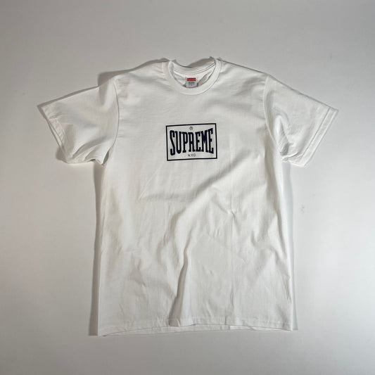 Supreme Warm up Tee White