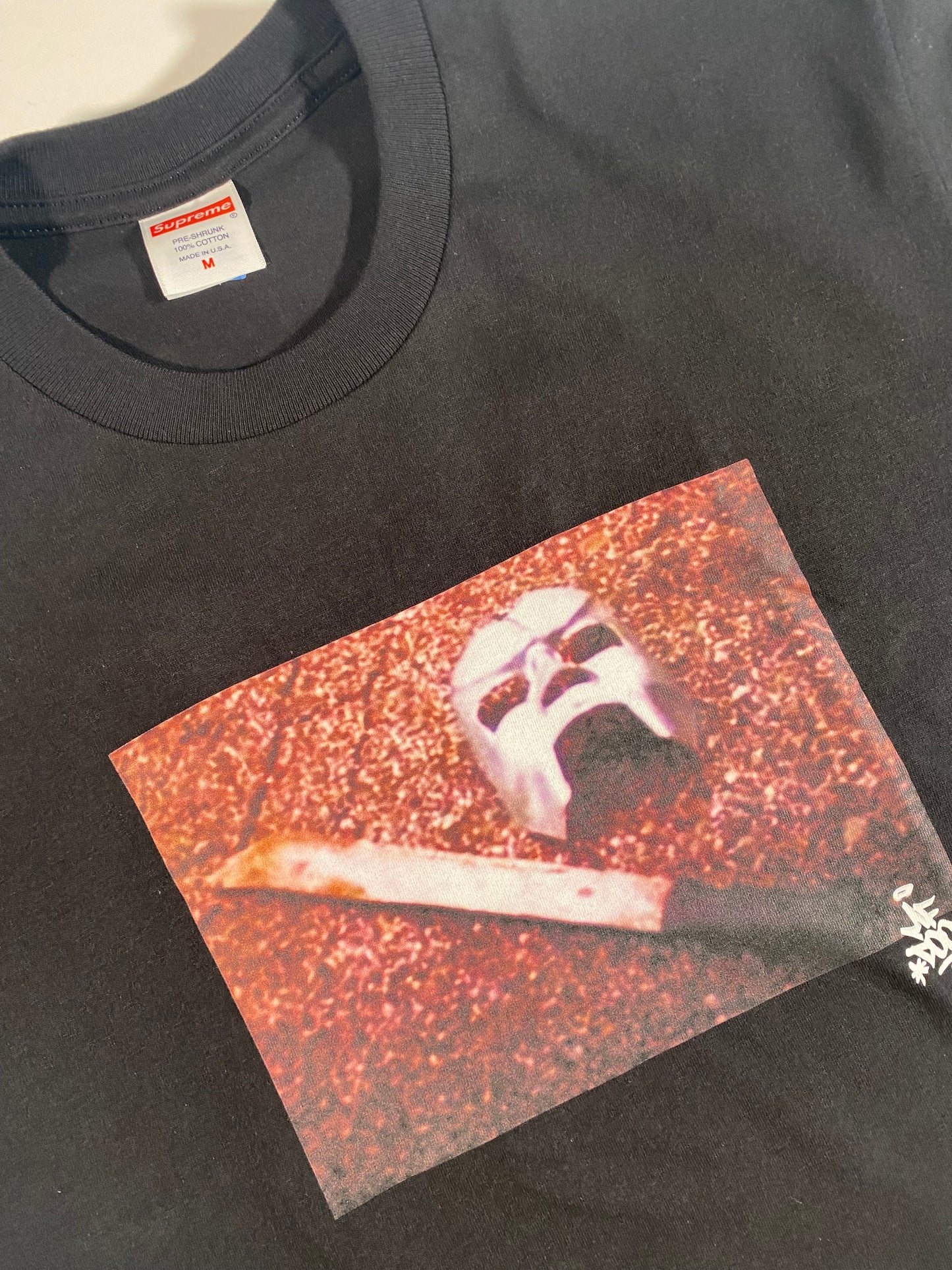 Supreme MF Doom Tee Black