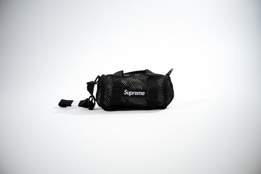 Supreme mesh mini duffle bag Black