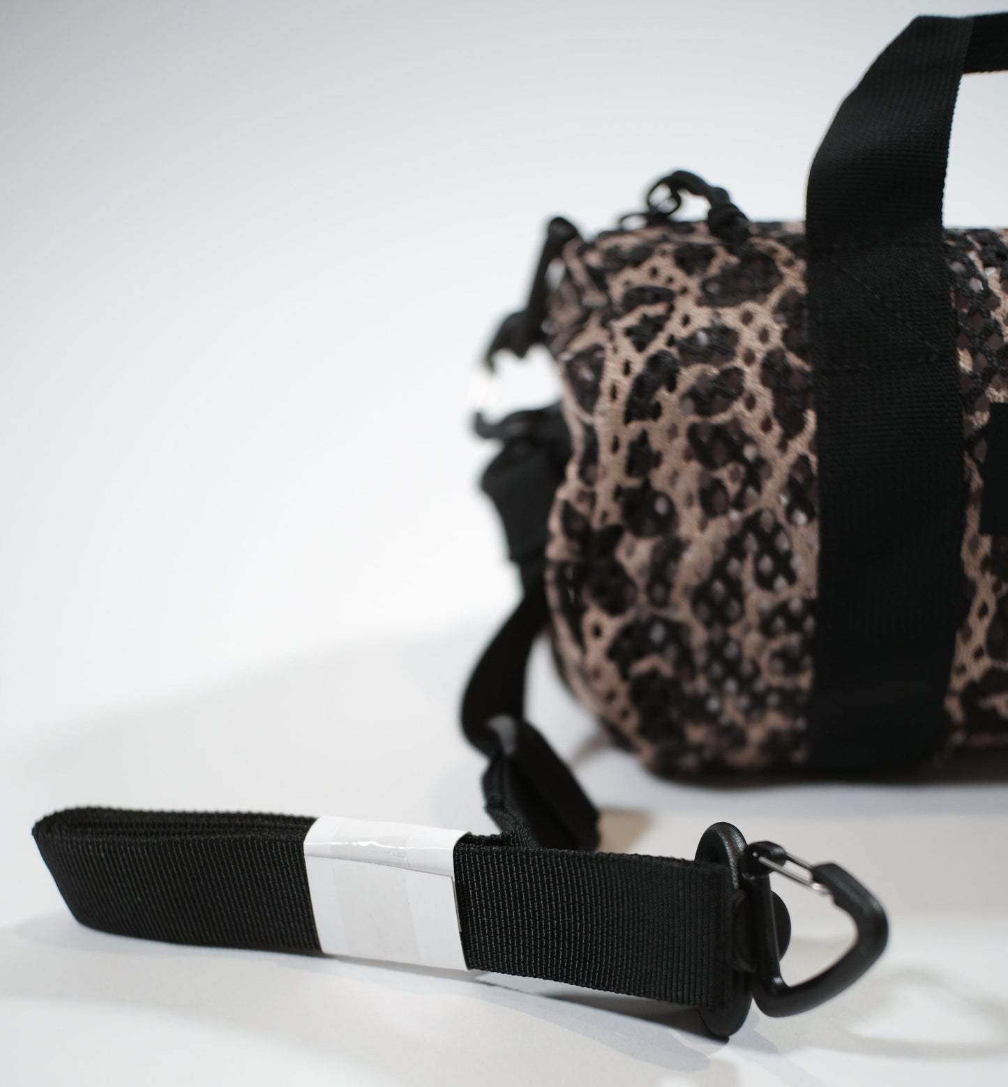 Supreme mesh mini duffle bag Leopard