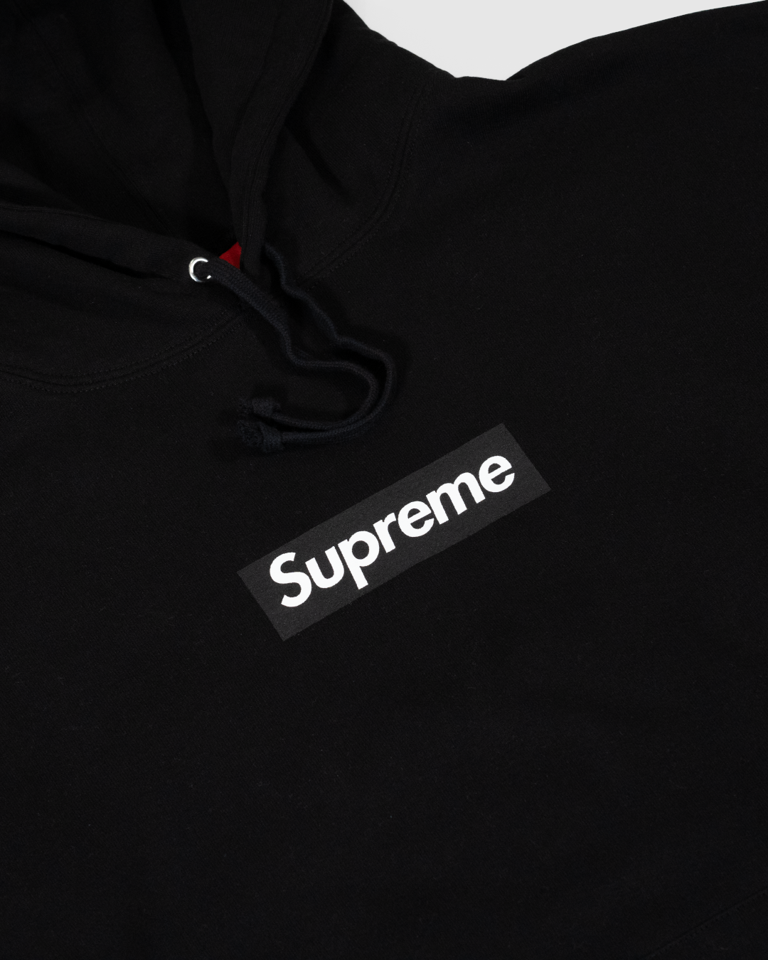 Supreme West Hollywood Box Logo Hooded Sweatshirt Black