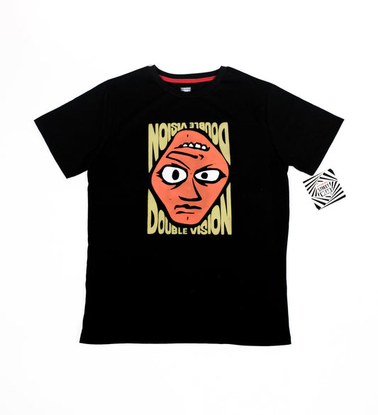 Playera Vision Street Wear Double Vision Black