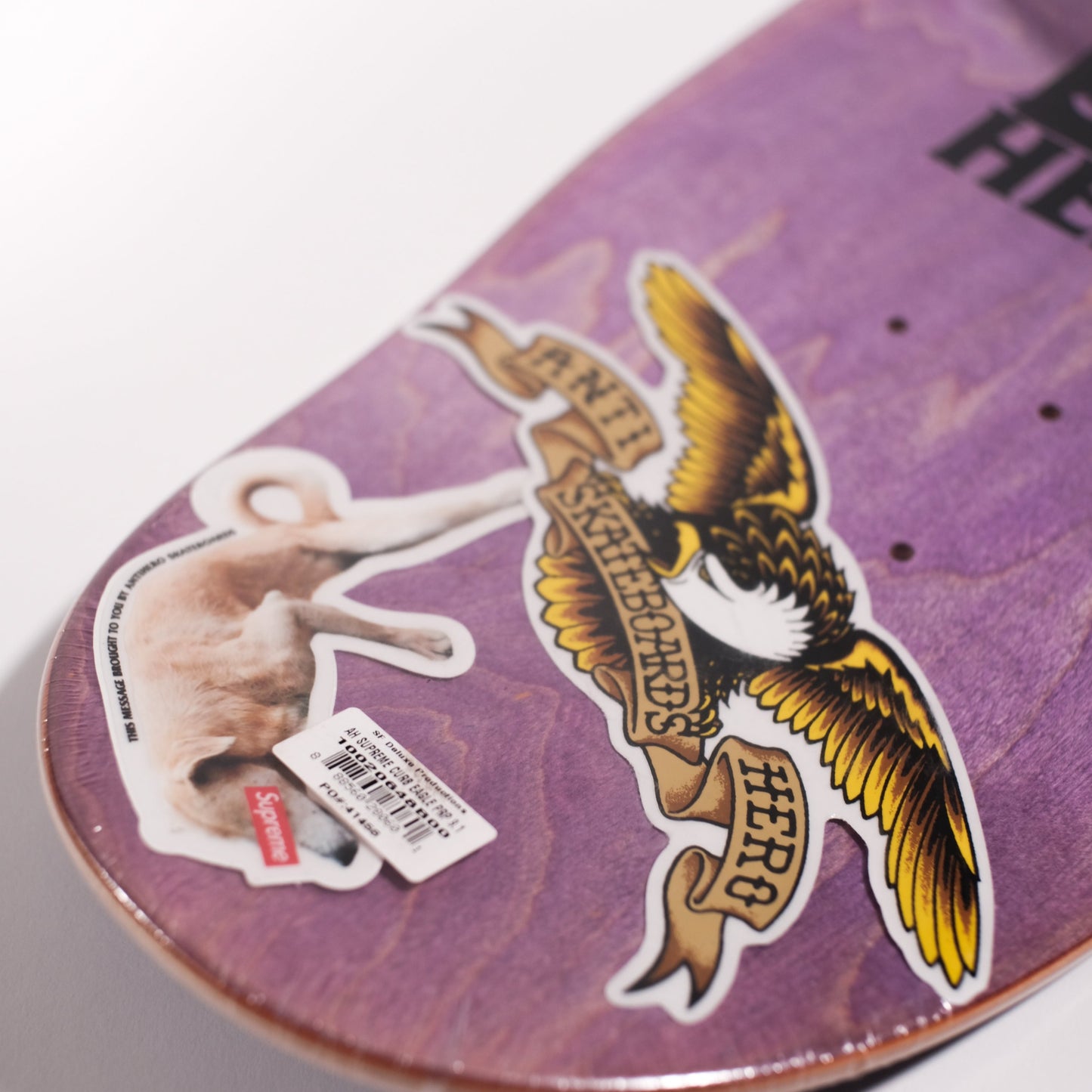 Supreme X Antihero Curbs Skateboard Deck