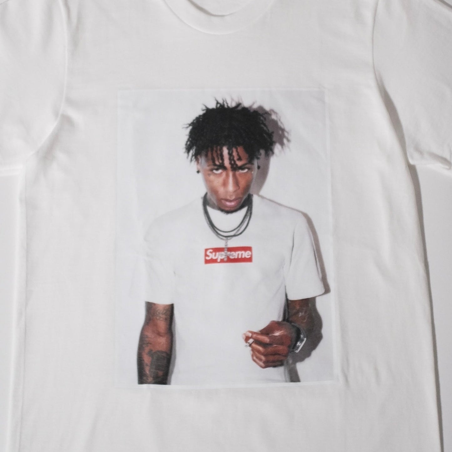 Supreme NBA Young Boy Tee White