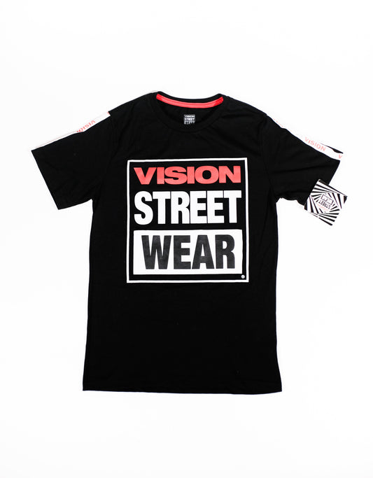 Playera Vision Street Wear Logo Black