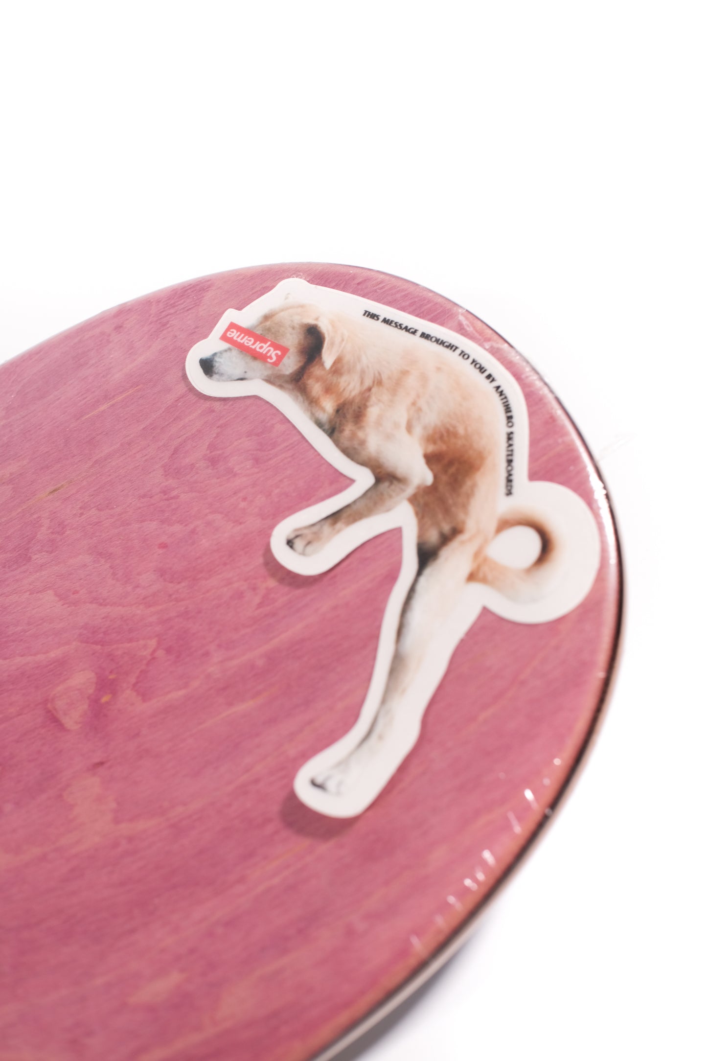 Supreme X AntiHero Dog Skateboard Deck