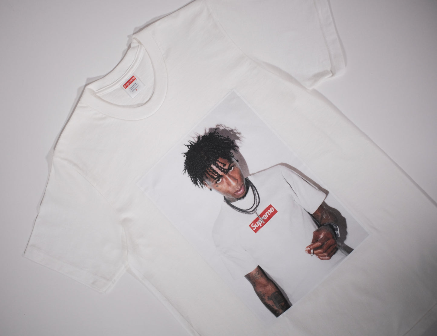 Supreme NBA Young Boy Tee White