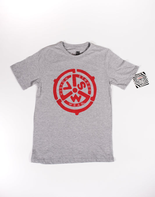 Playera Vision Street Wear Grey