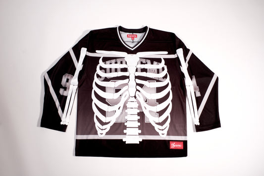 Supreme Bones Hockey Jersey Black