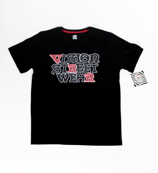 Playera Vision Street Wear Logo Black