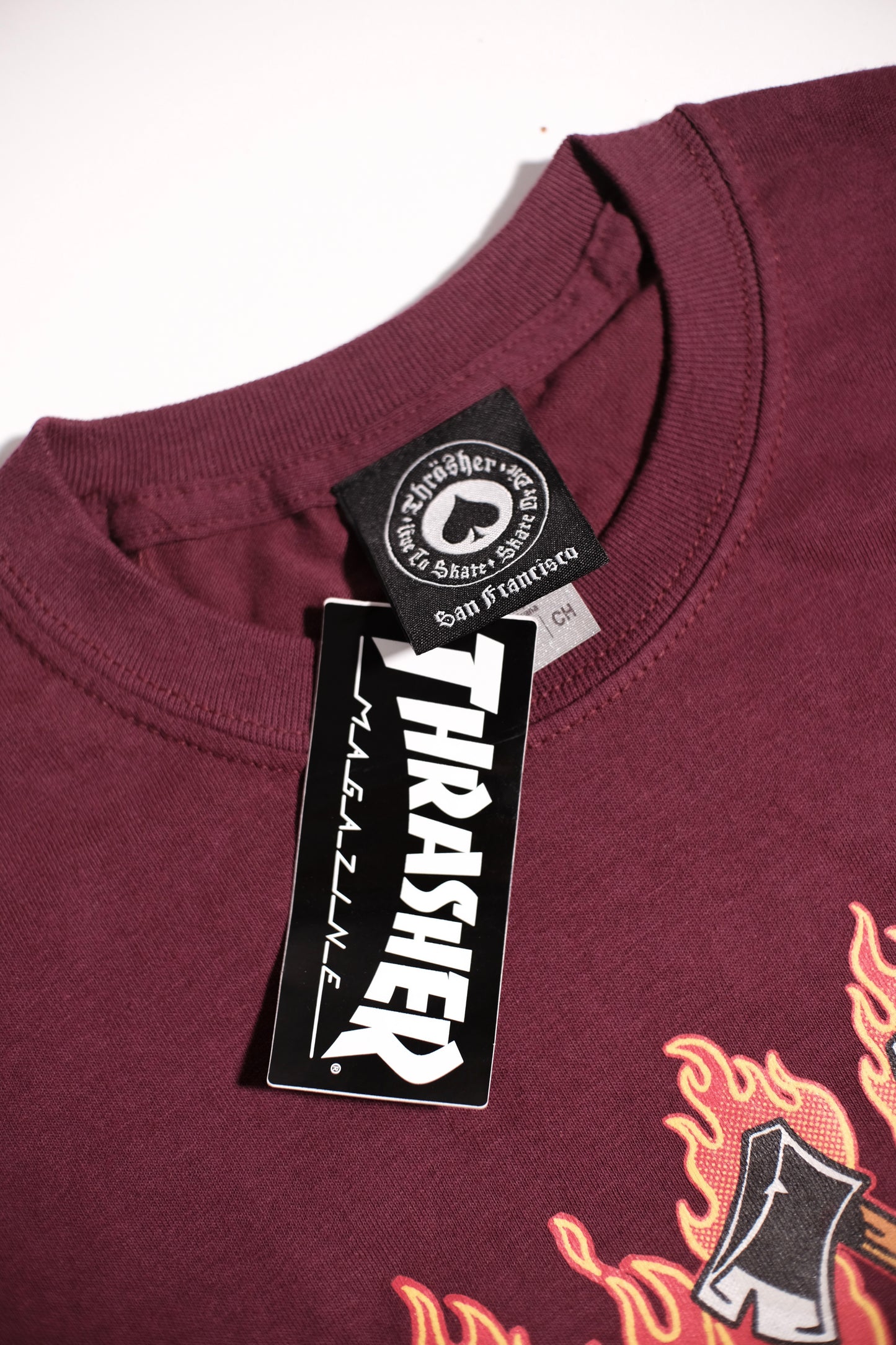 Thrasher Truck 1 Maroon Tee