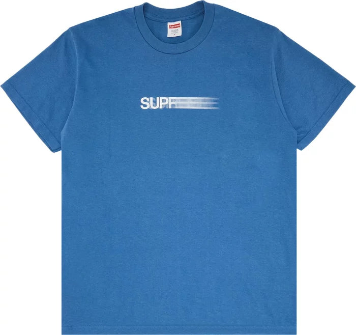 Supreme Motion Logo Tee Azul Rey