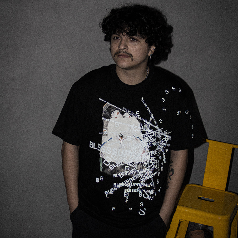 Supreme X Bless Observed in a Dream Tee Black