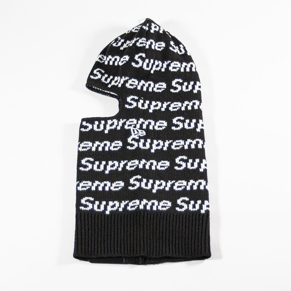 Supreme New Era Repeat Balaclava Black