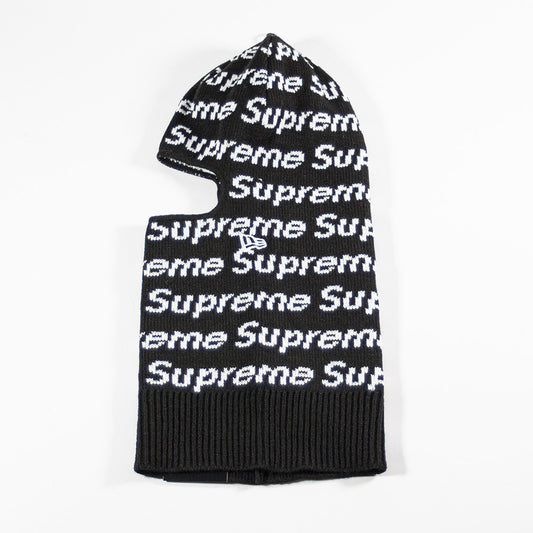 Supreme New Era Repeat Balaclava Black