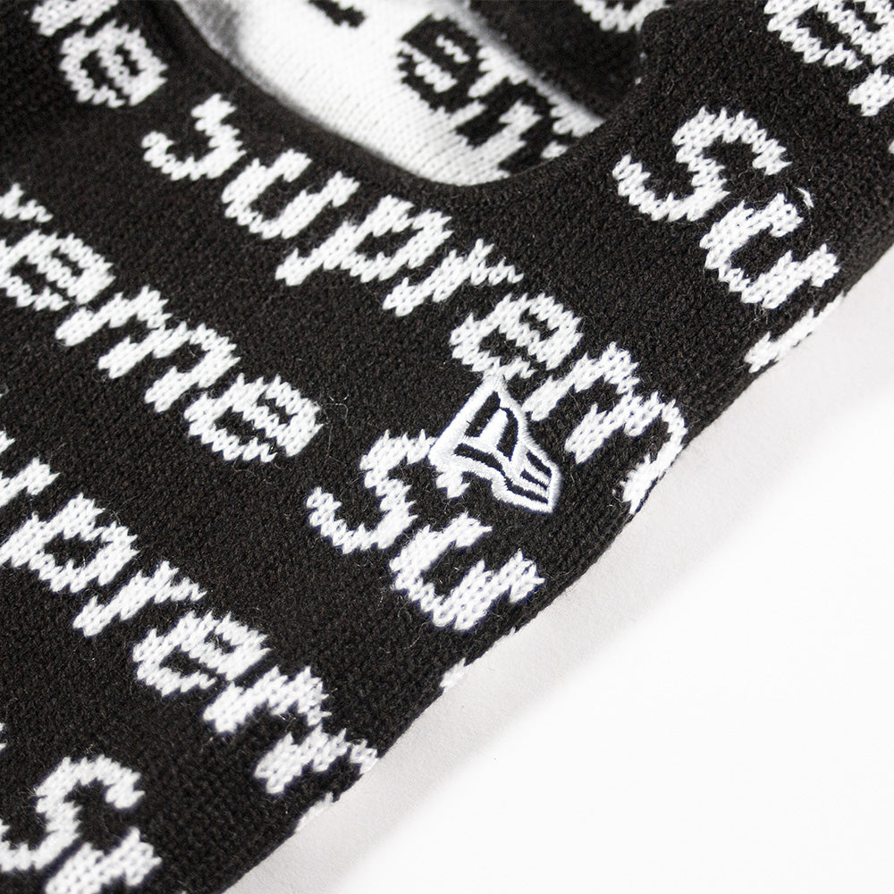 Supreme New Era Repeat Balaclava Black