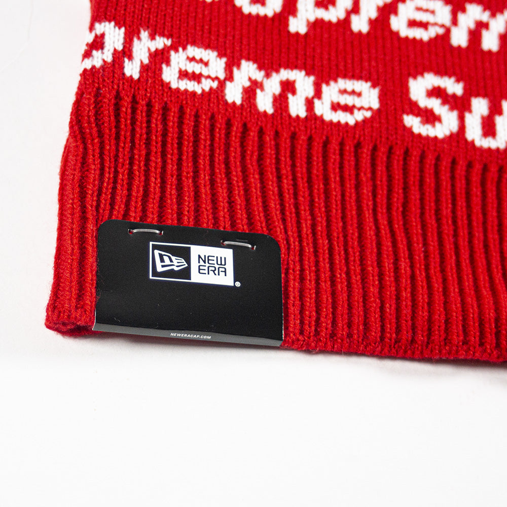 Supreme New Era Repeat Balaclava Red